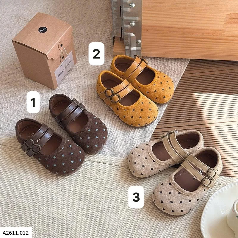 GIÀY CHẤM BI XINH BG Giá sỉ 133k