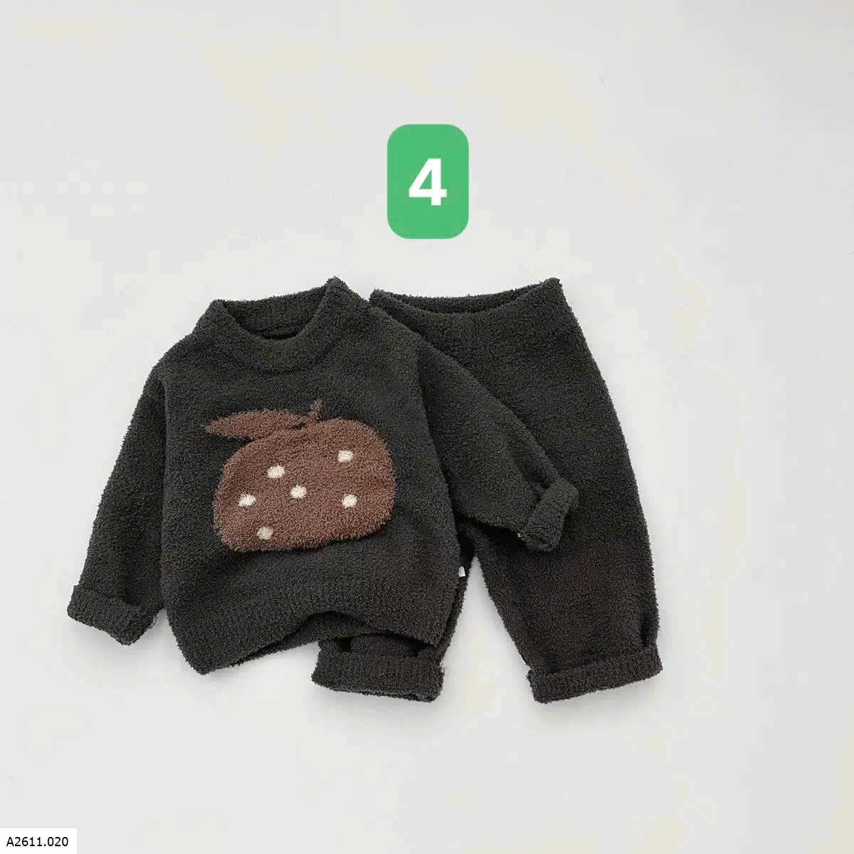 BỘ LEN LÔNG HOA QUẢ Giá sỉ 185k