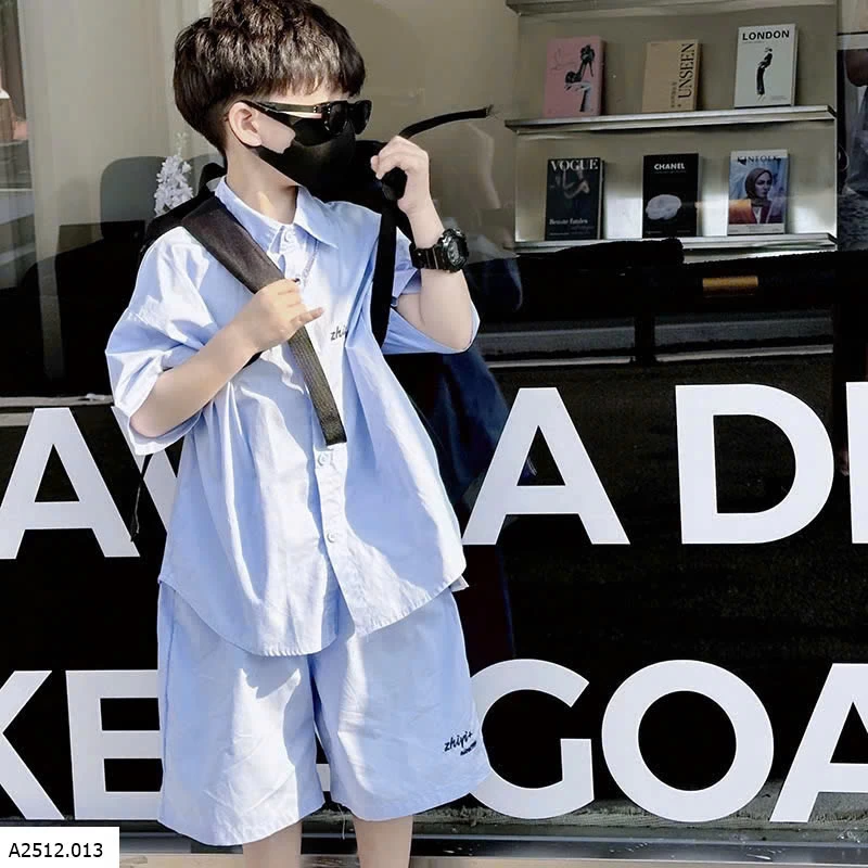 SET SƠ MI CỘC TAY BT  Giá sỉ 179k