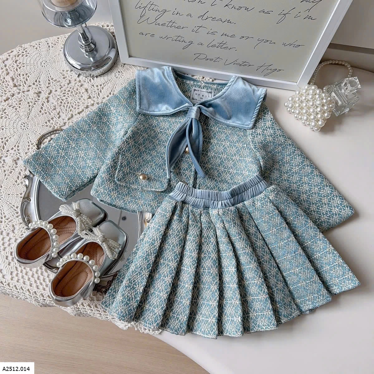 SET DẠ XẾP LY BG Giá sỉ 289k