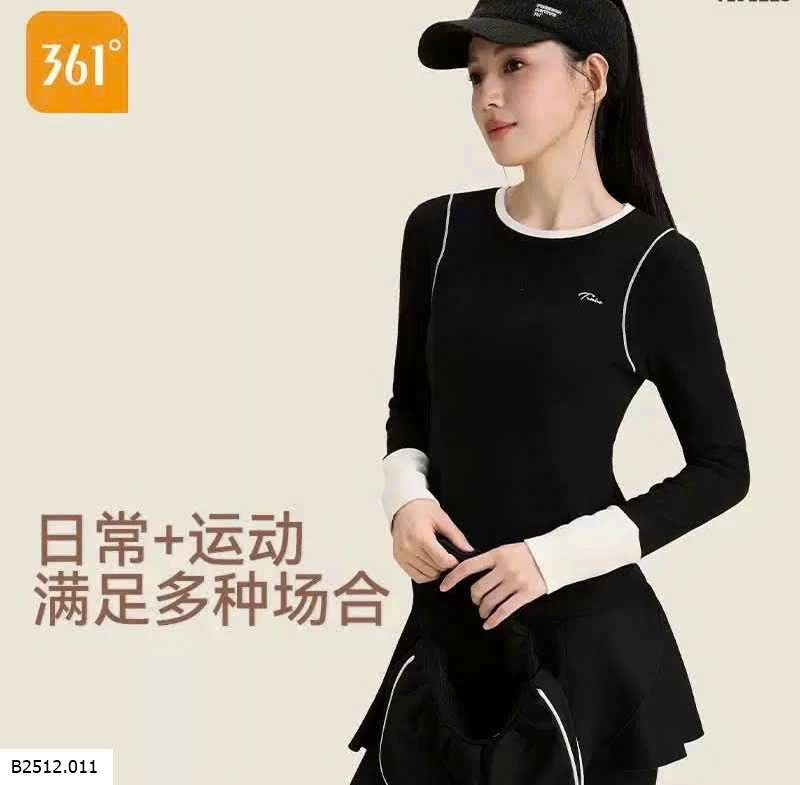 ÁO THỂ THAO DÀI TAY THU ĐÔNG NHÀ 361  Giá sỉ 175k