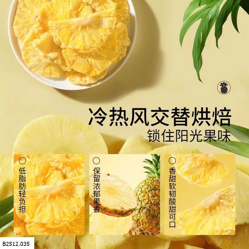 COMBO 4 GÓI DỨA SẤY  Giá sỉ 99k