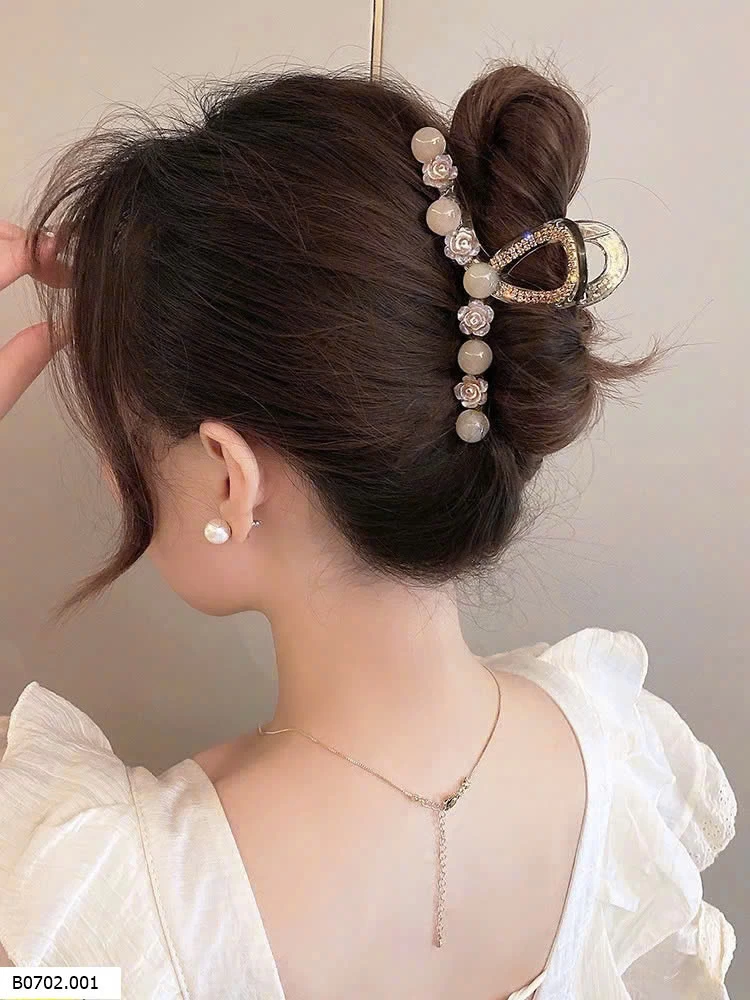 SET 2 KẸP TÓC SANG CHẢNH  Sỉ 35k/1 set 2 chiếc mix màu 