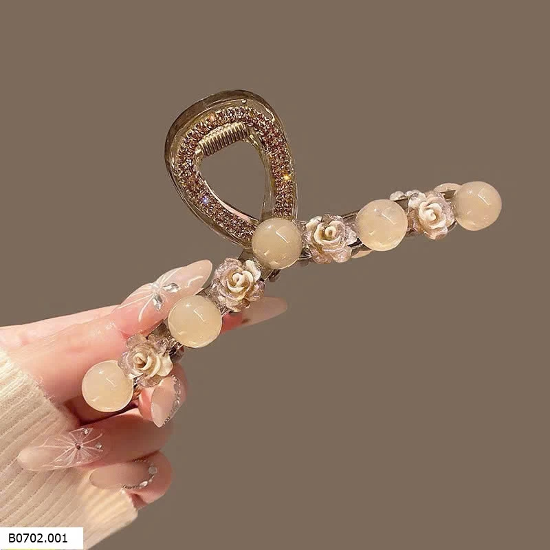 SET 2 KẸP TÓC SANG CHẢNH  Sỉ 35k/1 set 2 chiếc mix màu 