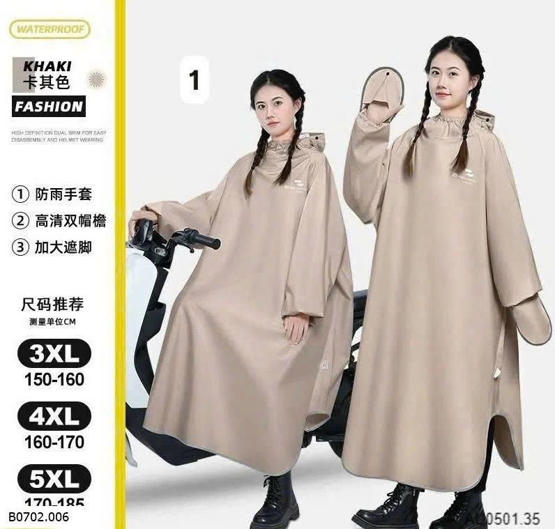 ÁO MƯA NAM NỮ MẪU NEW   Sỉ 170k