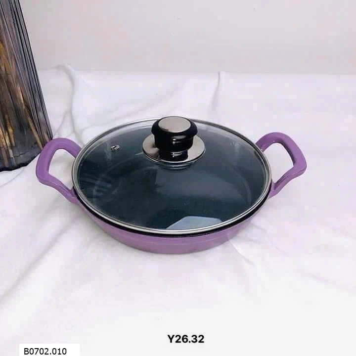 Chảo gang chính hãng Kitchen Happiness Sỉ 210k 