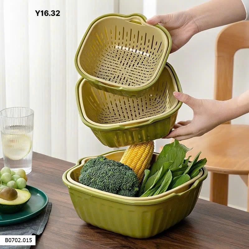Set 3 chiếc rổ    Sỉ 95k /1 set 3 rổ 