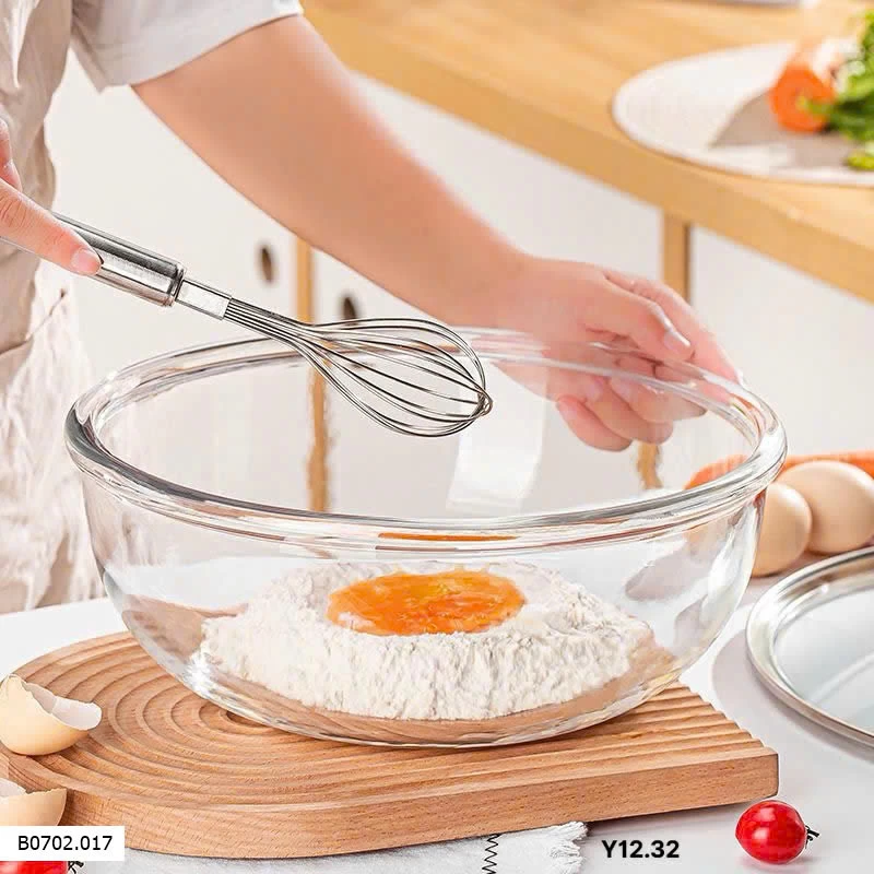 Sét 2 âu thuỷ tinh chịu nhiệt siêu siêu dày  Sỉ 130k.1 set 2 chiếc