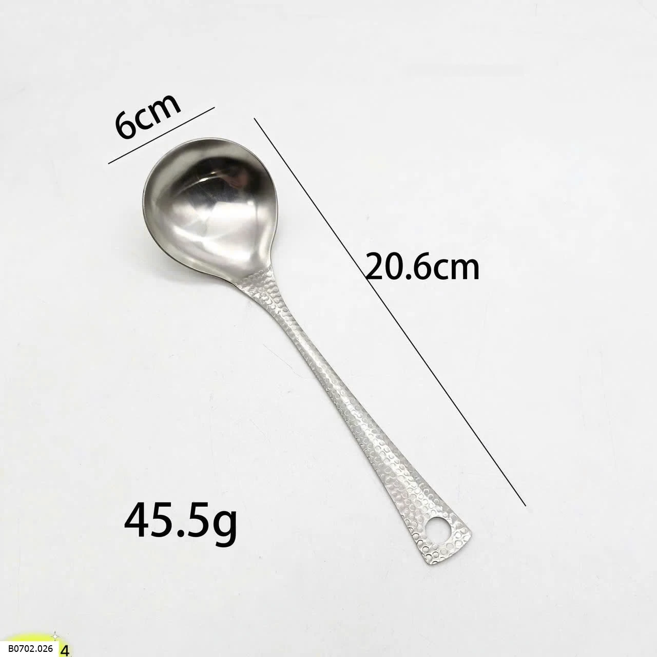 MUÔI MÚC CANH INOX Sỉ 25k/1 set / 2c gồm 1 muôi canh- 1 muôi thủng