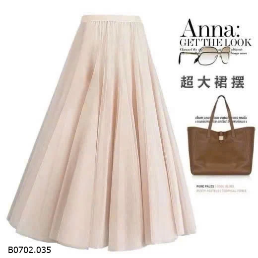 CHÂN VÁY VOAN XOÈ ANNA   Sỉ 130ka