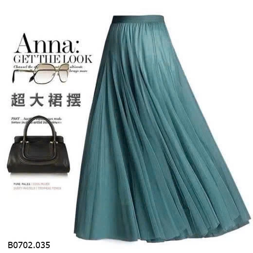 CHÂN VÁY VOAN XOÈ ANNA   Sỉ 130ka