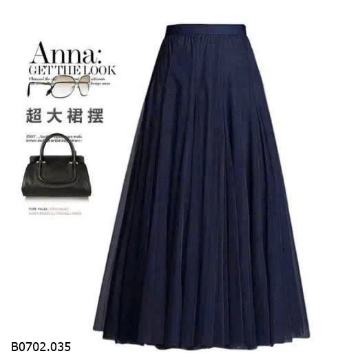 CHÂN VÁY VOAN XOÈ ANNA   Sỉ 130ka