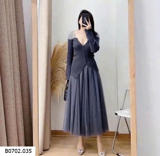 CHÂN VÁY VOAN XOÈ ANNA   Sỉ 130ka