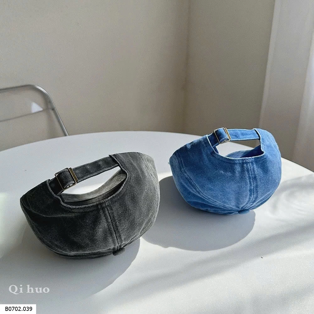 MŨ LƯỠI TRAI CHỮ  Sỉ 60k