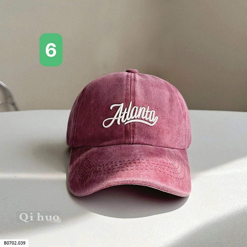 MŨ LƯỠI TRAI CHỮ  Sỉ 60k