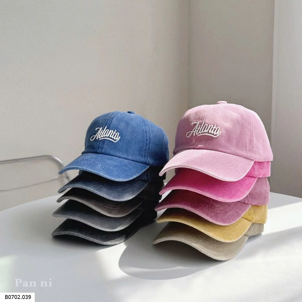 MŨ LƯỠI TRAI CHỮ  Sỉ 60k
