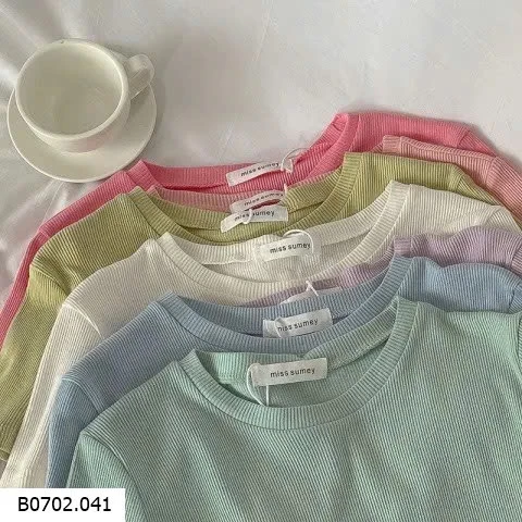 ÁO PHÔNG TRƠN CỘC TAY CHO NỮ  Sỉ 57k 