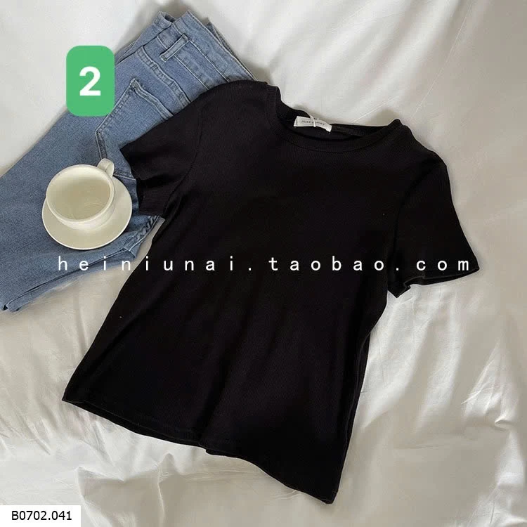 ÁO PHÔNG TRƠN CỘC TAY CHO NỮ  Sỉ 57k 