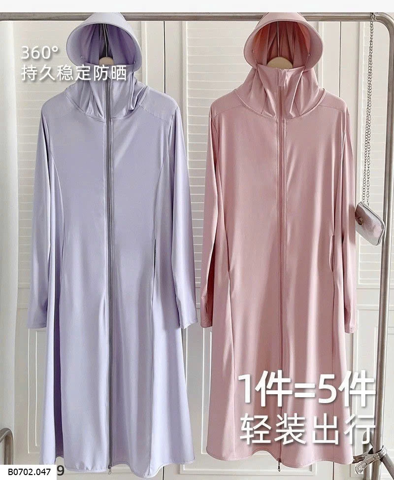 ÁO NẮNG DÁNG DÀI   Sỉ 187k