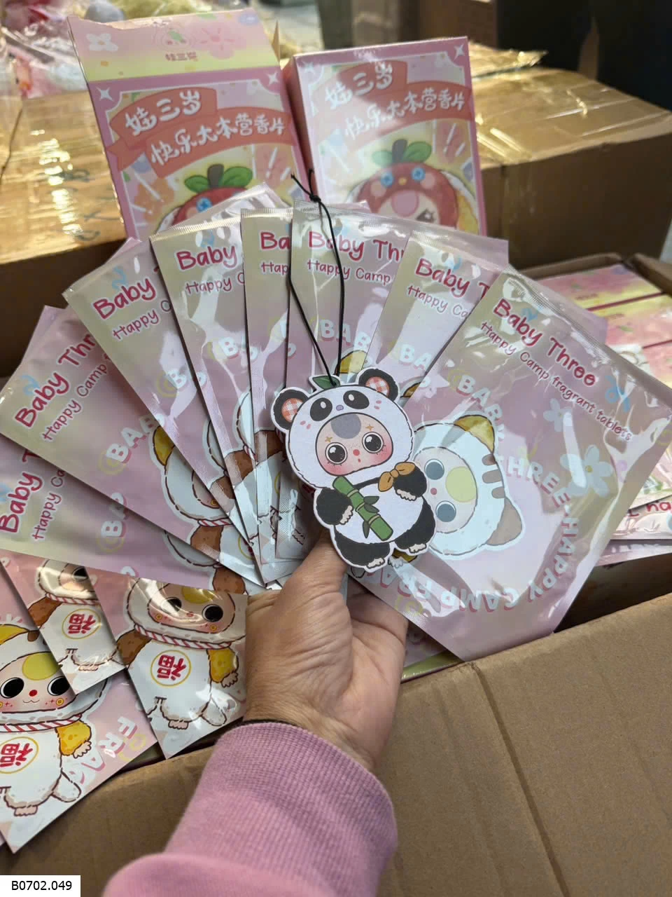 THẺ HƯƠNG THƠM BB3   Sỉ giá: 180k/ box 20 thẻ