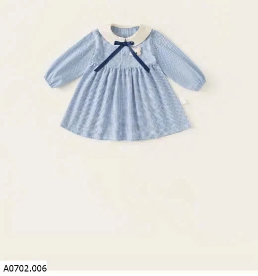 VÁY CỔ SEN NƠ BÉ GÁI NHÀ BABYCITY  Sỉ 167k