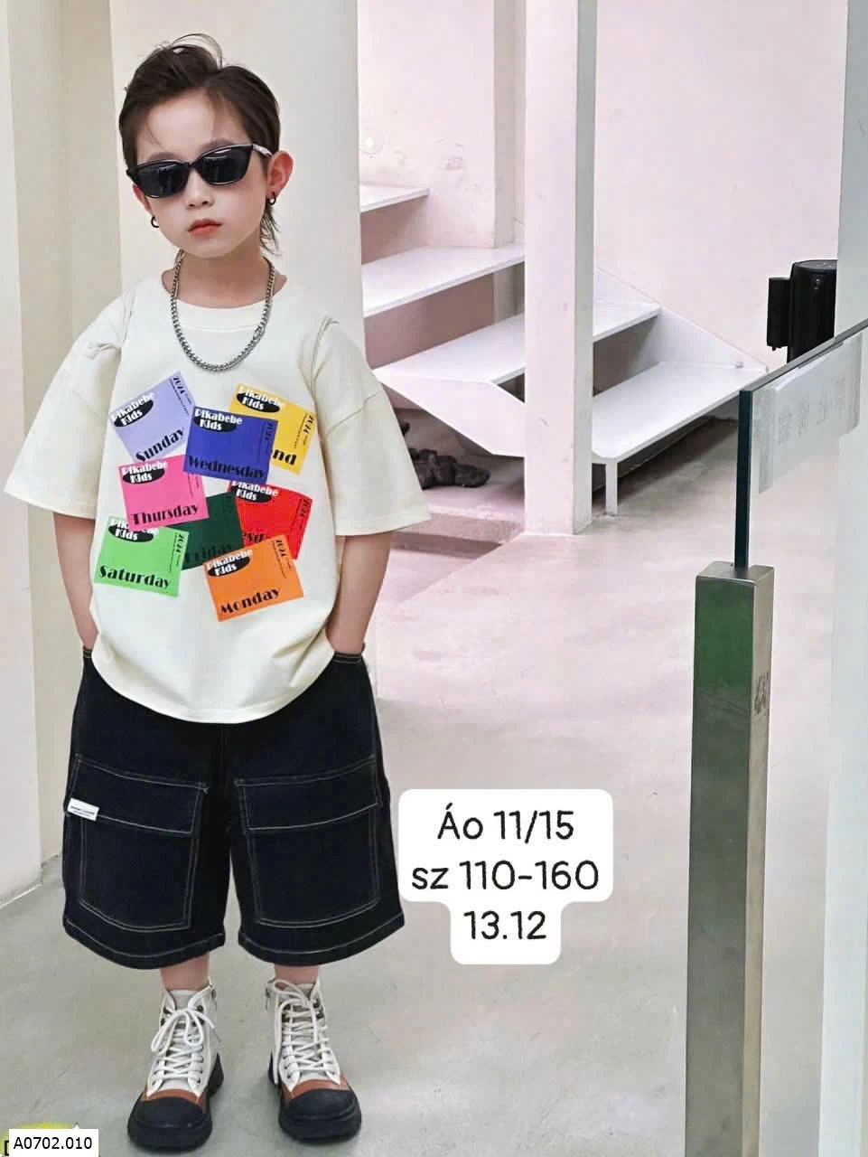 ÁO PHÔNG SIZE ĐẠI BÉ TRAI   Sỉ 110k