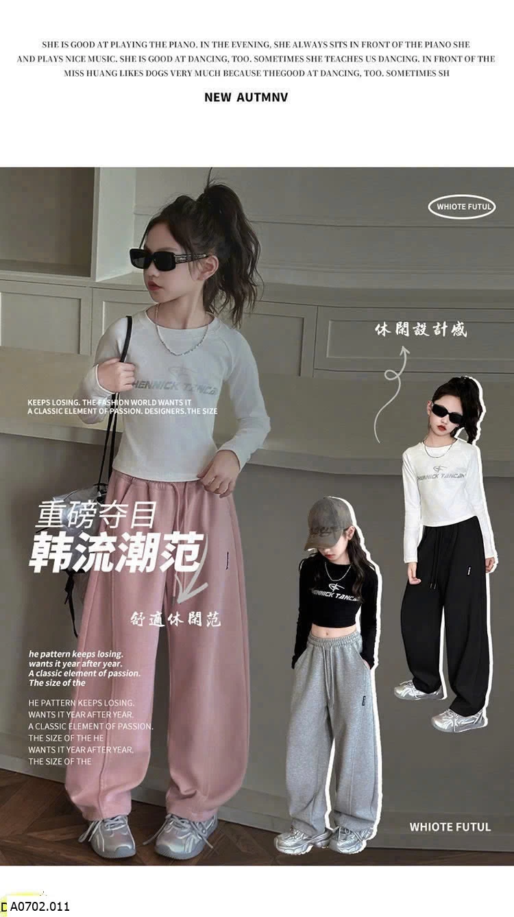 QUẦN NỈ SUÔNG BÉ GÁI  Sỉ 162k