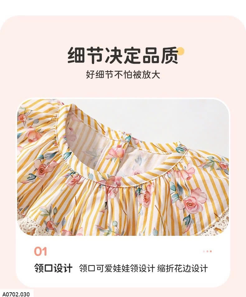 VÁY TAY BỒNG LITTLE MAVEN  Sỉ 134k