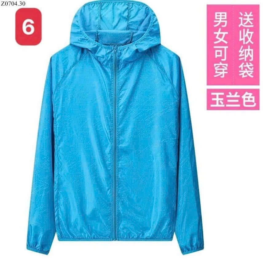 áo gió mỏng 80k