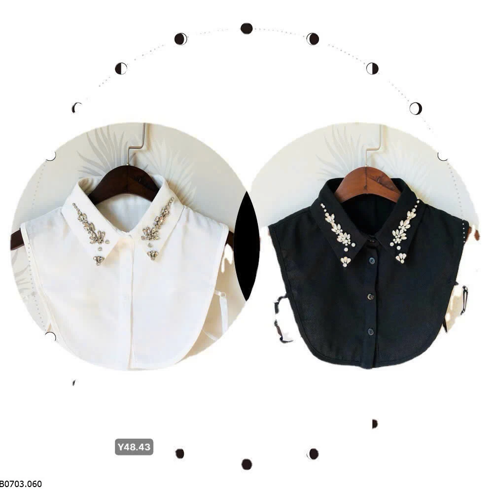 cổ sơ mi đá Sỉ 75k/1 chiếc