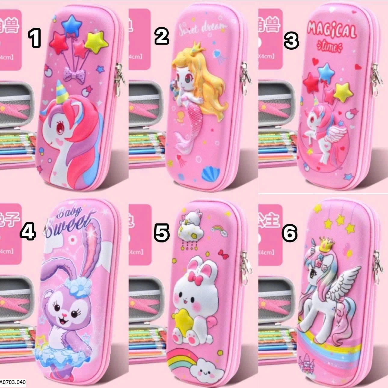 HỘP BÚT CHO BÉ sỉ 29k