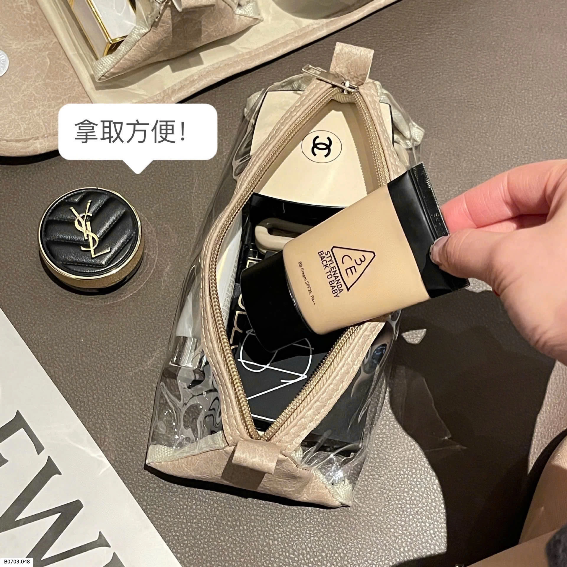 TÚI ĐỰNG MĨ PHẨM ĐỒ CÁ NHÂN GẤP GỌN  Sỉ 80k