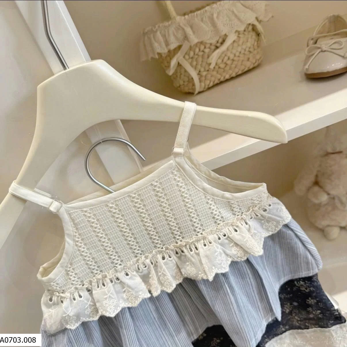 VÁY 2 DÂY TẦNG BÉ GÁI Sỉ 120k
