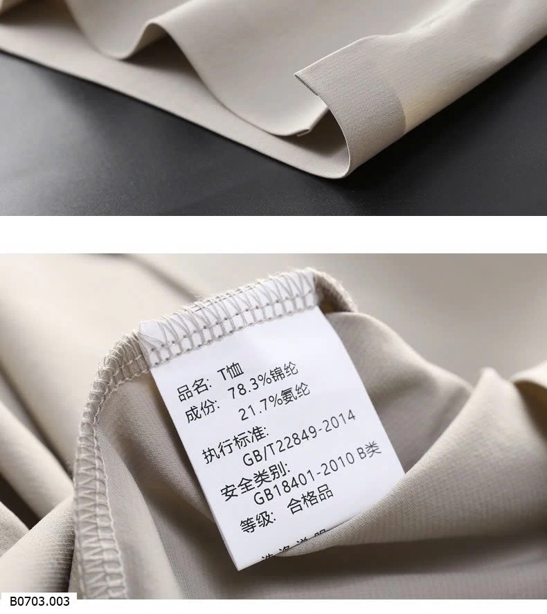 ÁO POLO NAM TRƠN MÀU LOGO NỔI  Sỉ 209k