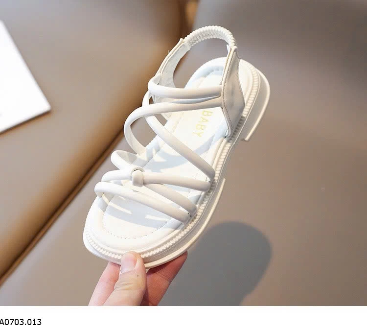 SANDAL QUAI MẢNH ĐAN CHO BÉ GÁI Sỉ  giá  sz 26-30: 125k  sz 31-35: 135k 