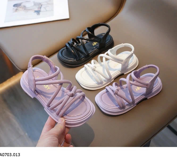 SANDAL QUAI MẢNH ĐAN CHO BÉ GÁI Sỉ  giá  sz 26-30: 125k  sz 31-35: 135k 
