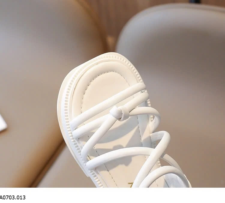 SANDAL QUAI MẢNH ĐAN CHO BÉ GÁI Sỉ  giá  sz 26-30: 125k  sz 31-35: 135k 