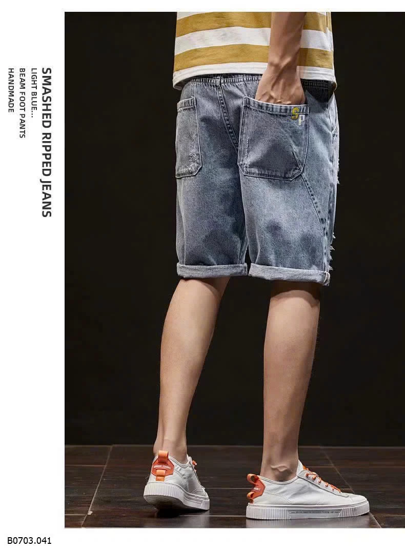 QUẦN SHORT JEAN NAM Sỉ 105k 