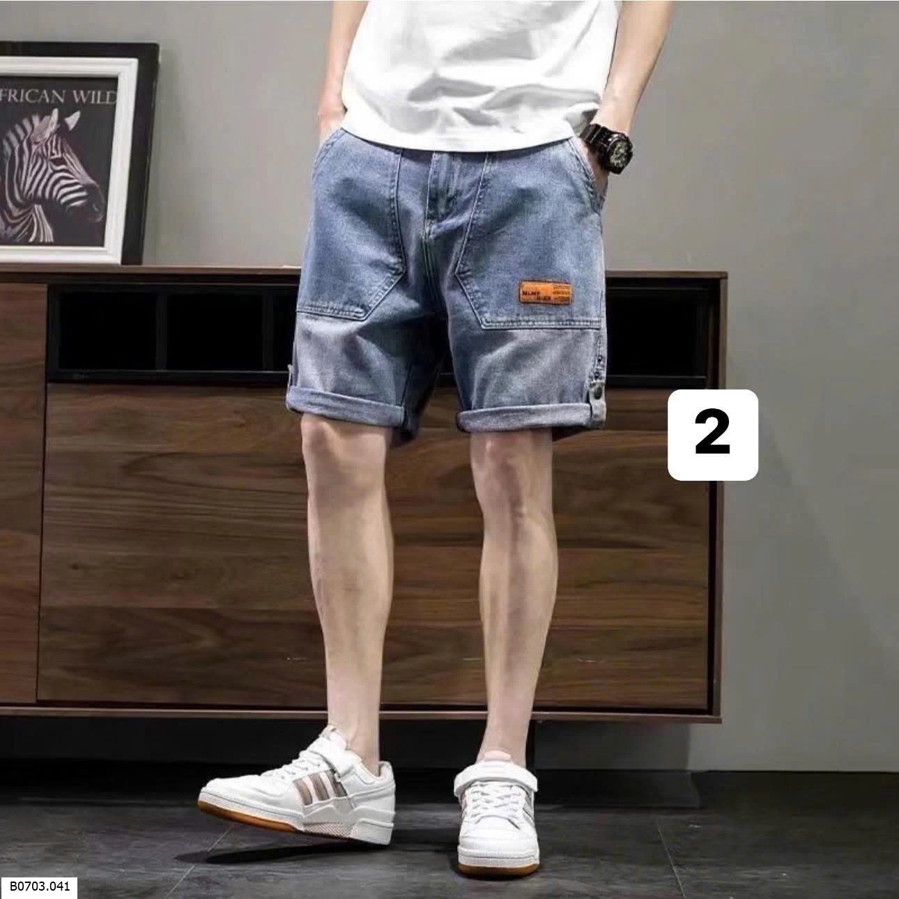 QUẦN SHORT JEAN NAM Sỉ 105k 