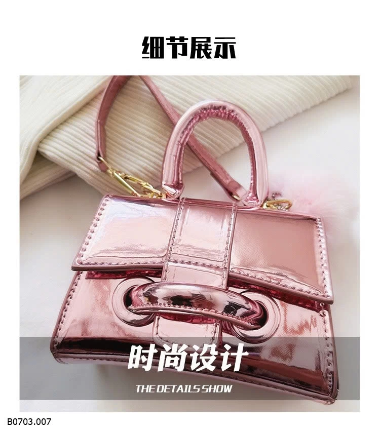 TÚI XÁCH DA BÓNG THỜI TRANG MINI  Sỉ 107k 
