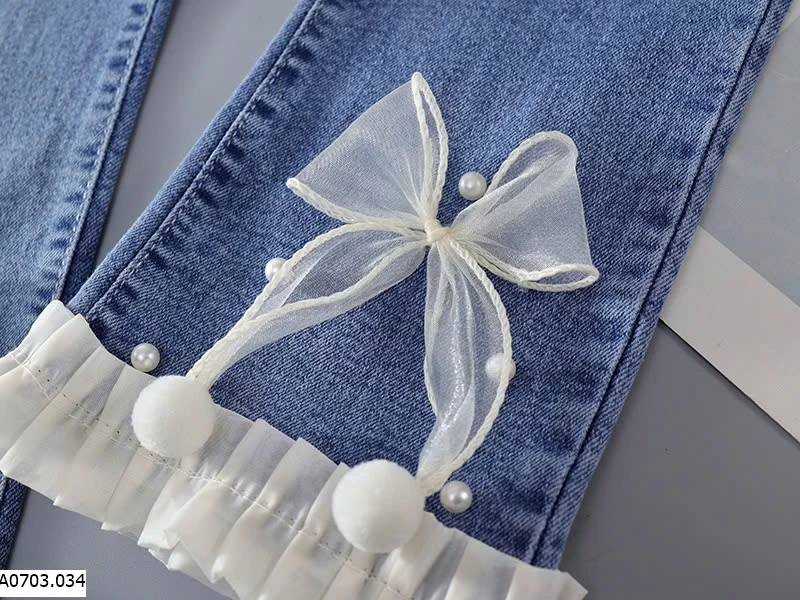  BST QUẦN JEAN BÉ GÁI SỈ 91K