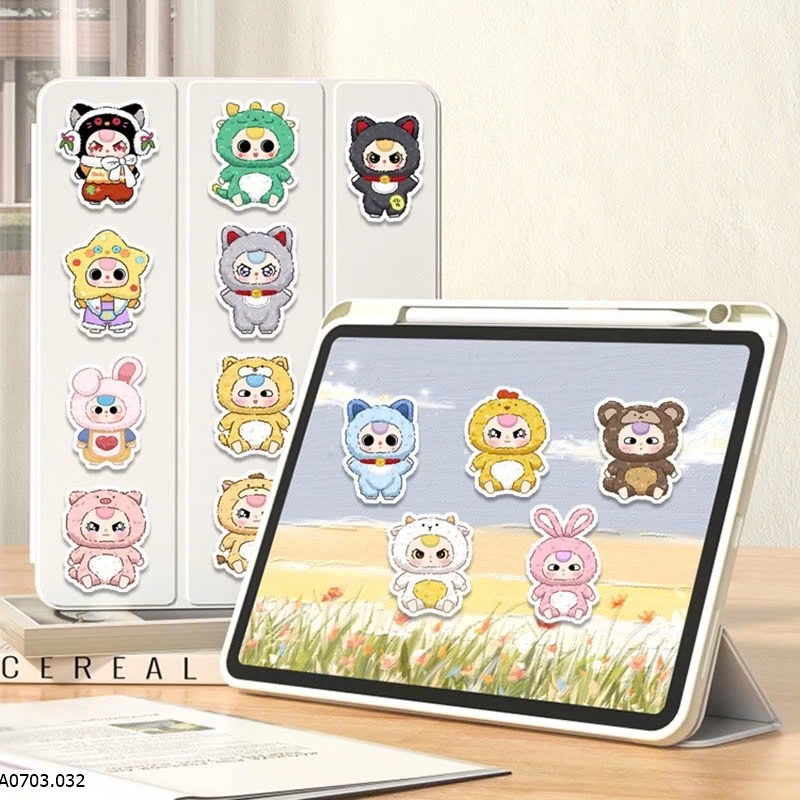  SET 120 HÌNH DÁN STICKER BABY THREE CHO BÉ Sỉ giá 35k/ set 120 hình