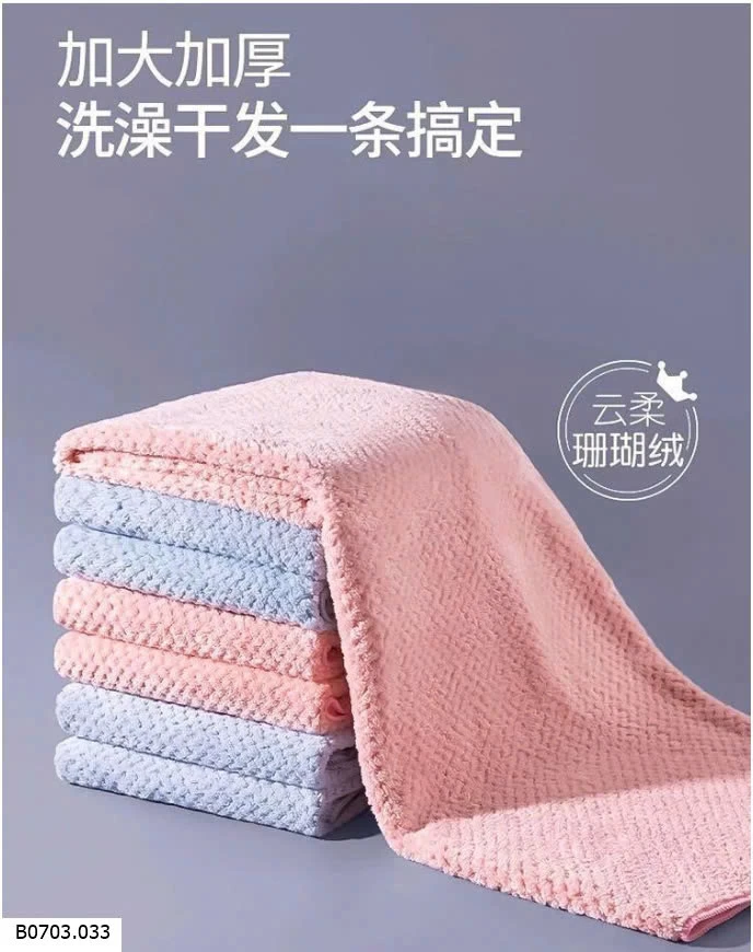 KHĂN LAU Ủ TÓC  Sỉ 30k/1 chiếc