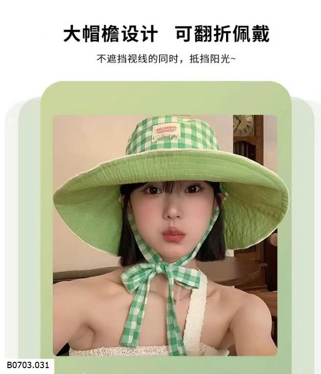   MŨ VÀNH TRÒN 2 MẶT  Sỉ 67k 