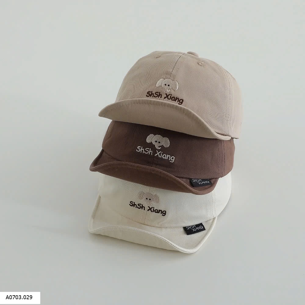 MŨ LƯỠI TRAI VÀNH MỀM CHO BÉ SỈ 60K