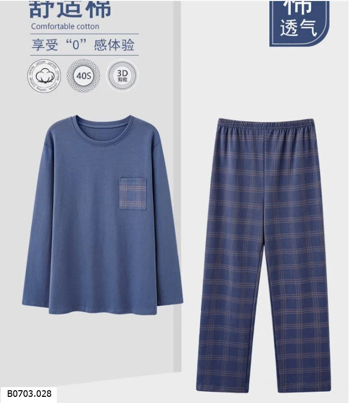 BỘ NAM MẶC NHÀ Sỉ 130k 