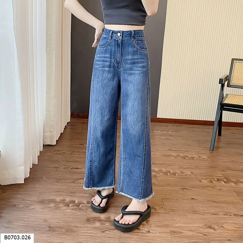 QUẦN JEAN LỬNG NỮ XK Sỉ 167k 