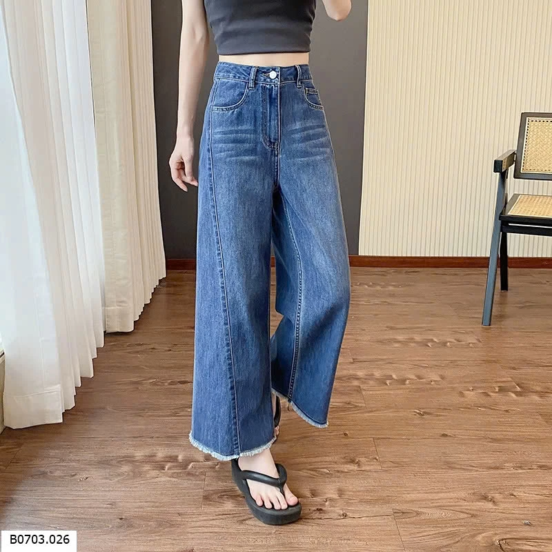  QUẦN JEAN LỬNG NỮ XK Sỉ 167k 
