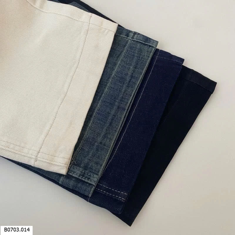 JEANS SUÔNG CẠP CAO      Sỉ 260k 