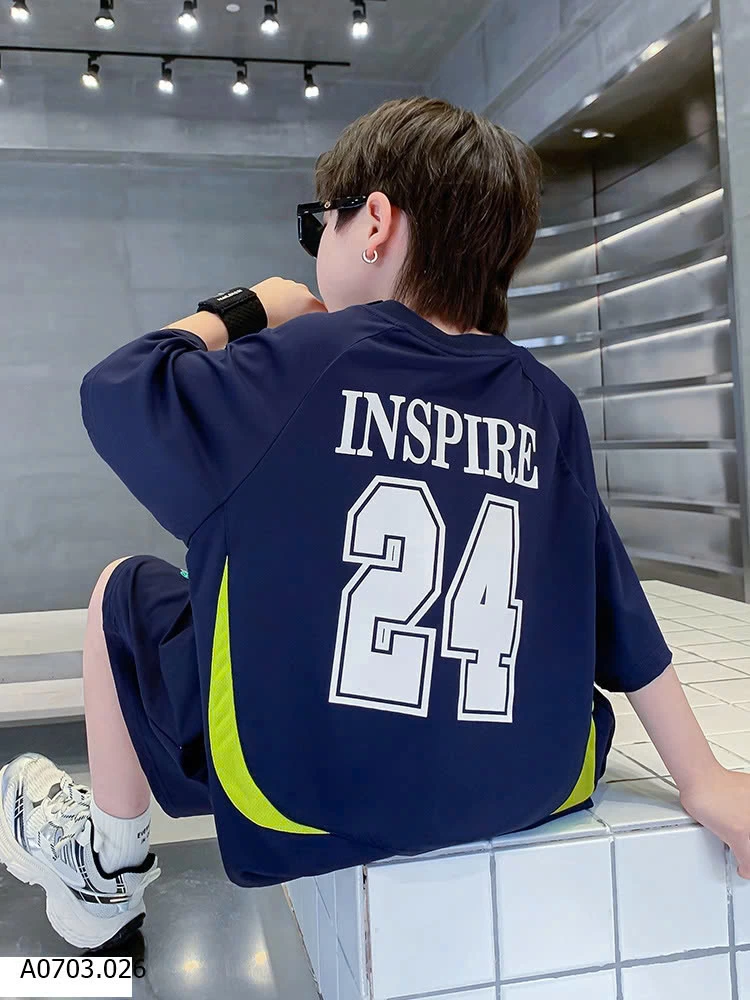 BỘ THỂ THAO BÉ TRAI SIZE ĐẠI SỈ 193K